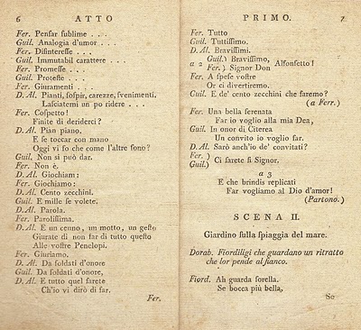 Cosi libretto - Act 1.4