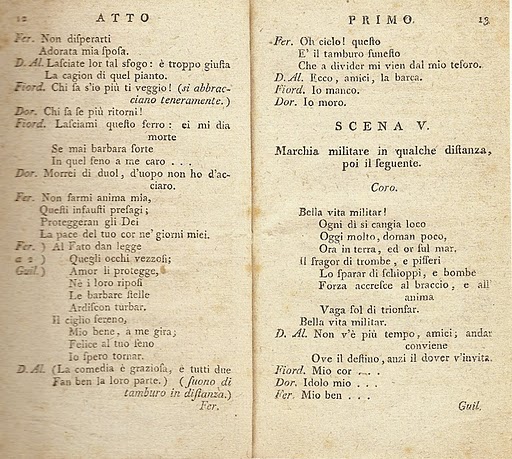 Cosi libretto - Act 1.7