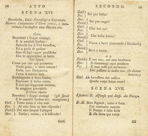 Cosi libretto - Act 2.18