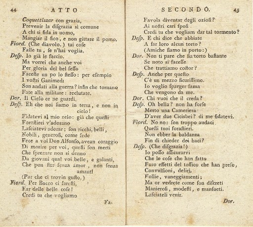 Cosi libretto - Act 2.2
