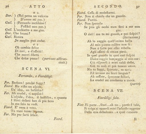 Cosi libretto - Act 2.8